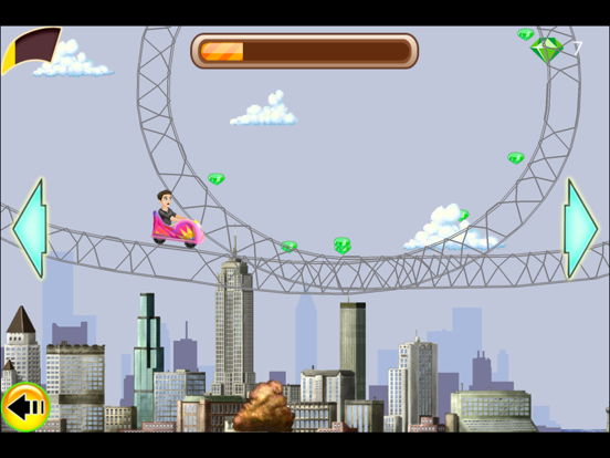Screenshot #4 pour Crazy Roller Coaster Classic