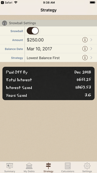 Screenshot #3 pour Debt Manager
