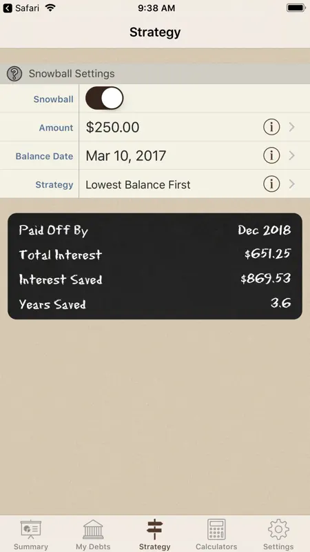 Debt Manager screenshot 3 of 5