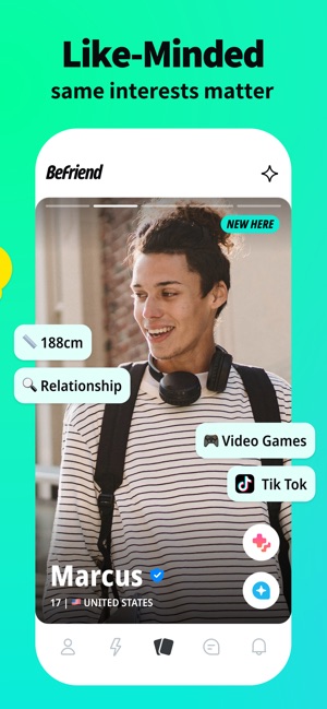 BeFriend - Make new friends on the App Store