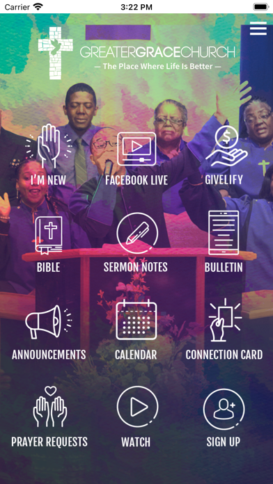 Greater Grace Church App Screenshot