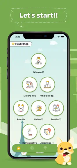 Game screenshot HeyFrance - Learn basic French apk