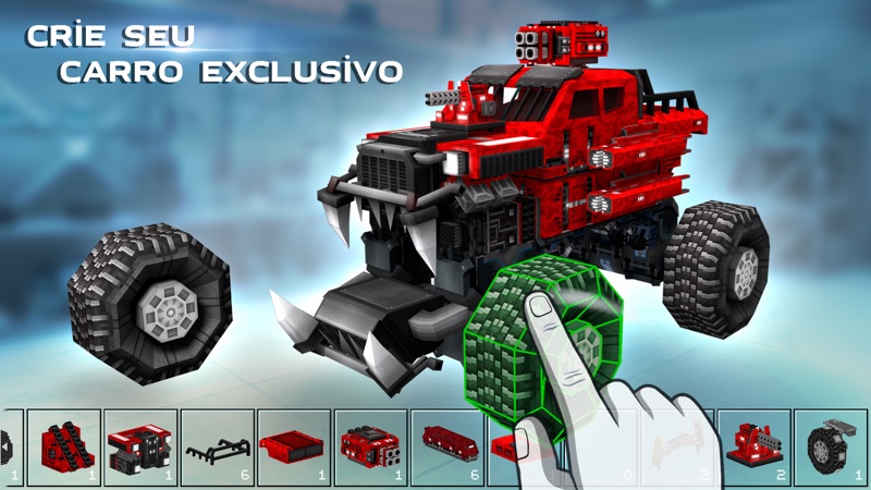 Blocky Cars: jogos online screenshot 2