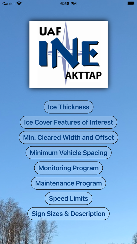 #1. Ice Roads App (iOS) 由: Brandon Forsythe