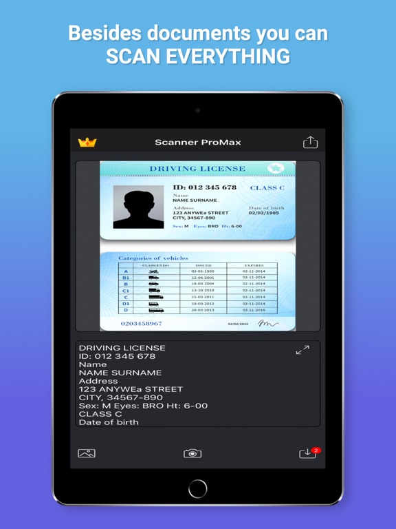 Scanner ProMax : PDF Converter iPad screenshot 6 - Business app