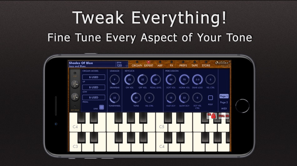 #2. Galileo Organ 2 (iOS) Przez: Yonac Inc.