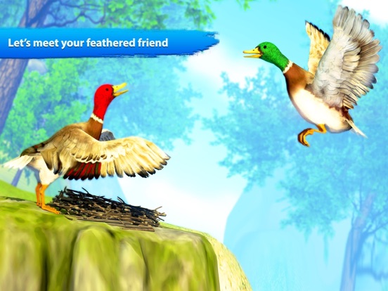 Duck Game Bird Simulator iPad screenshot 2 - Games app
