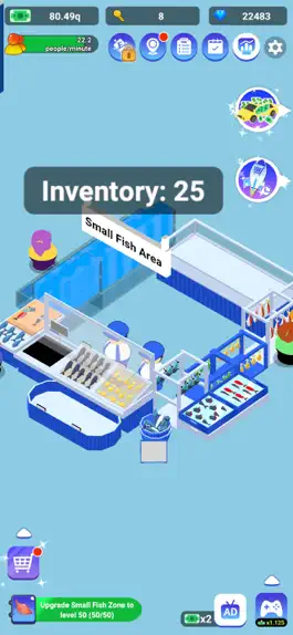 Game screenshot Idle Seafood Market -Tycoon mod apk