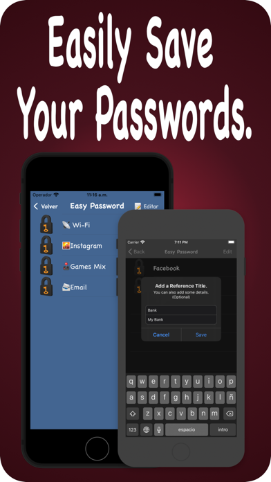Passwords Sorted Screenshot