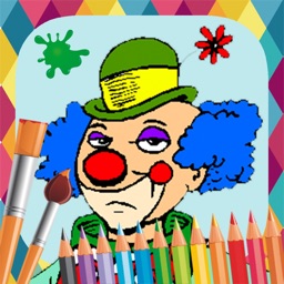 Livre de clowns à peindre