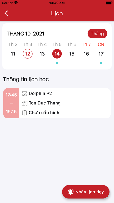 VMG English EMS Teacher Screenshot