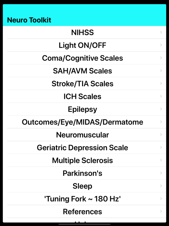 Screenshot #1 for Neuro Toolkit