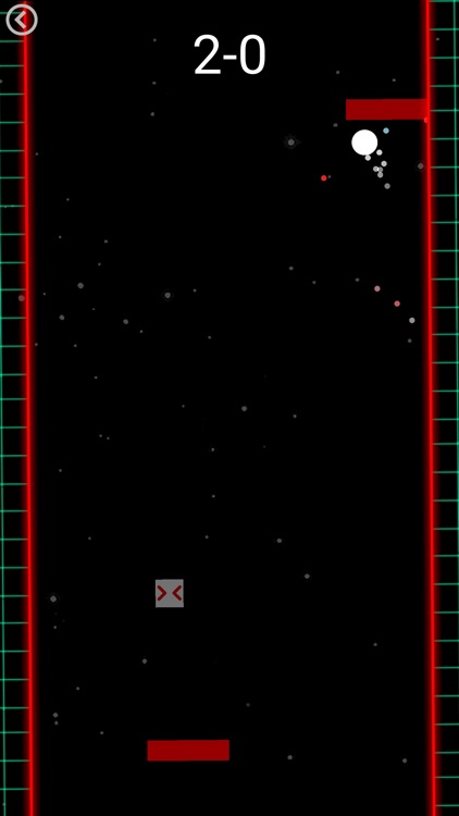 Neon Space Ball - Classic pong screenshot-3