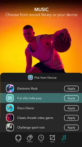 Game screenshot Слайд-шоу Maker  Видеоредактор hack