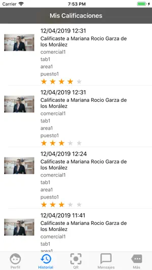 Calificapp screenshot 2