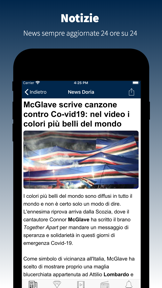SampdoriaNews.net screenshot
