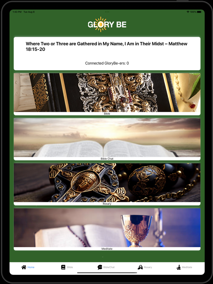 GloryBe Prayer and Meditation