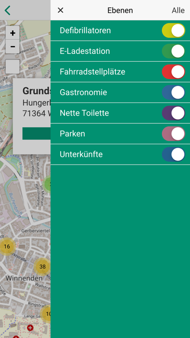 City-App Winnenden Screenshot
