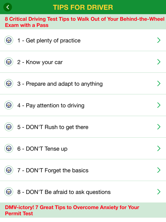 DMV Pro - Practice Test 2026 iPad screenshot 10 - Education app