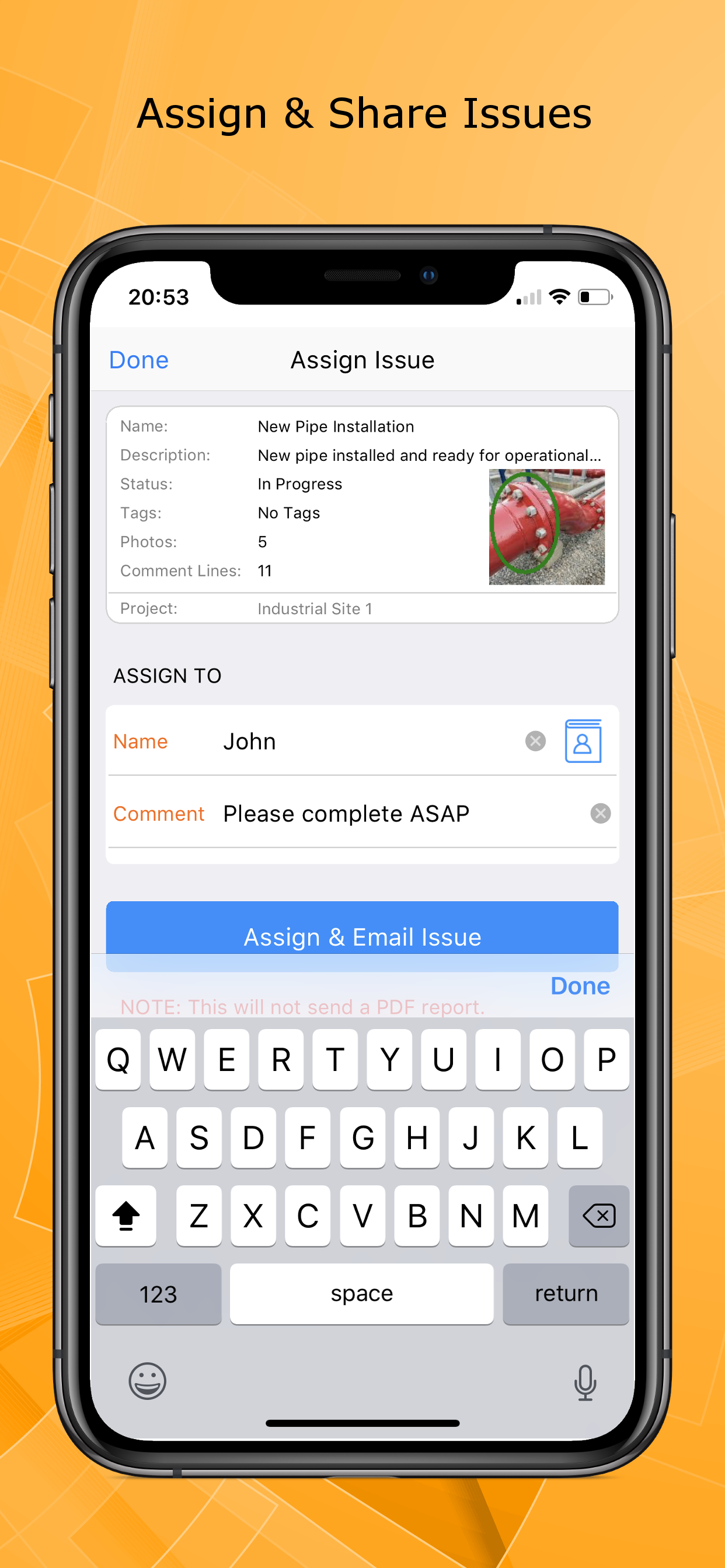 Site Report Pro+ Punchlist App screenshot 9