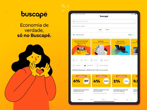 Buscapé: Comprar com Cashbackのおすすめ画像1
