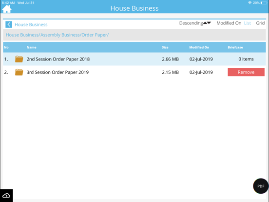 eCounty Media Manager app screenshot 2