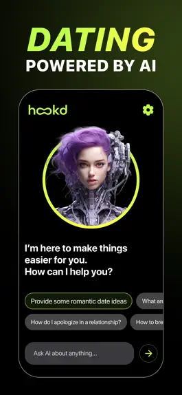 Game screenshot Hookd AI－Флирт Помощник в Чате mod apk