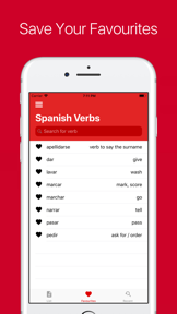 Spanish Verb Conjugator Pro screenshot