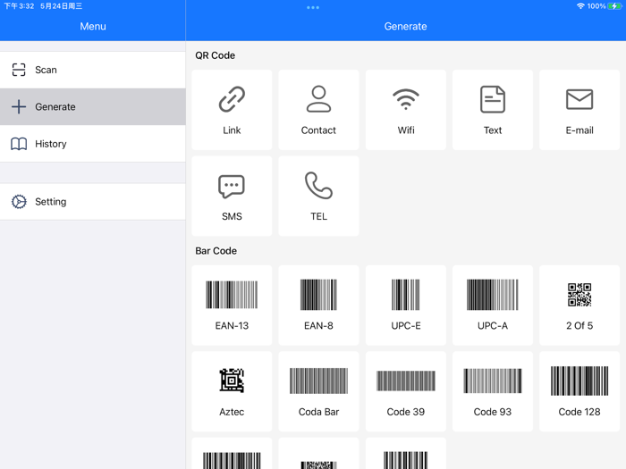 QRCode - Scanner  Creator app