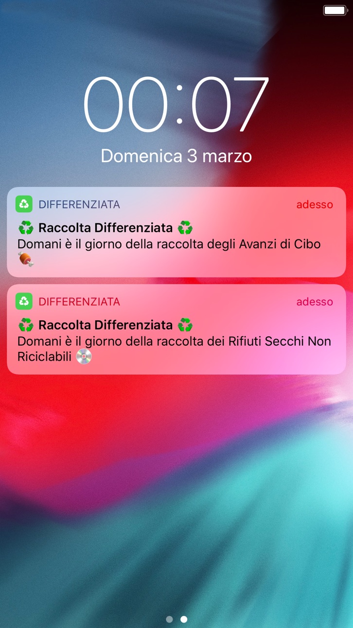 iPhone screenshot