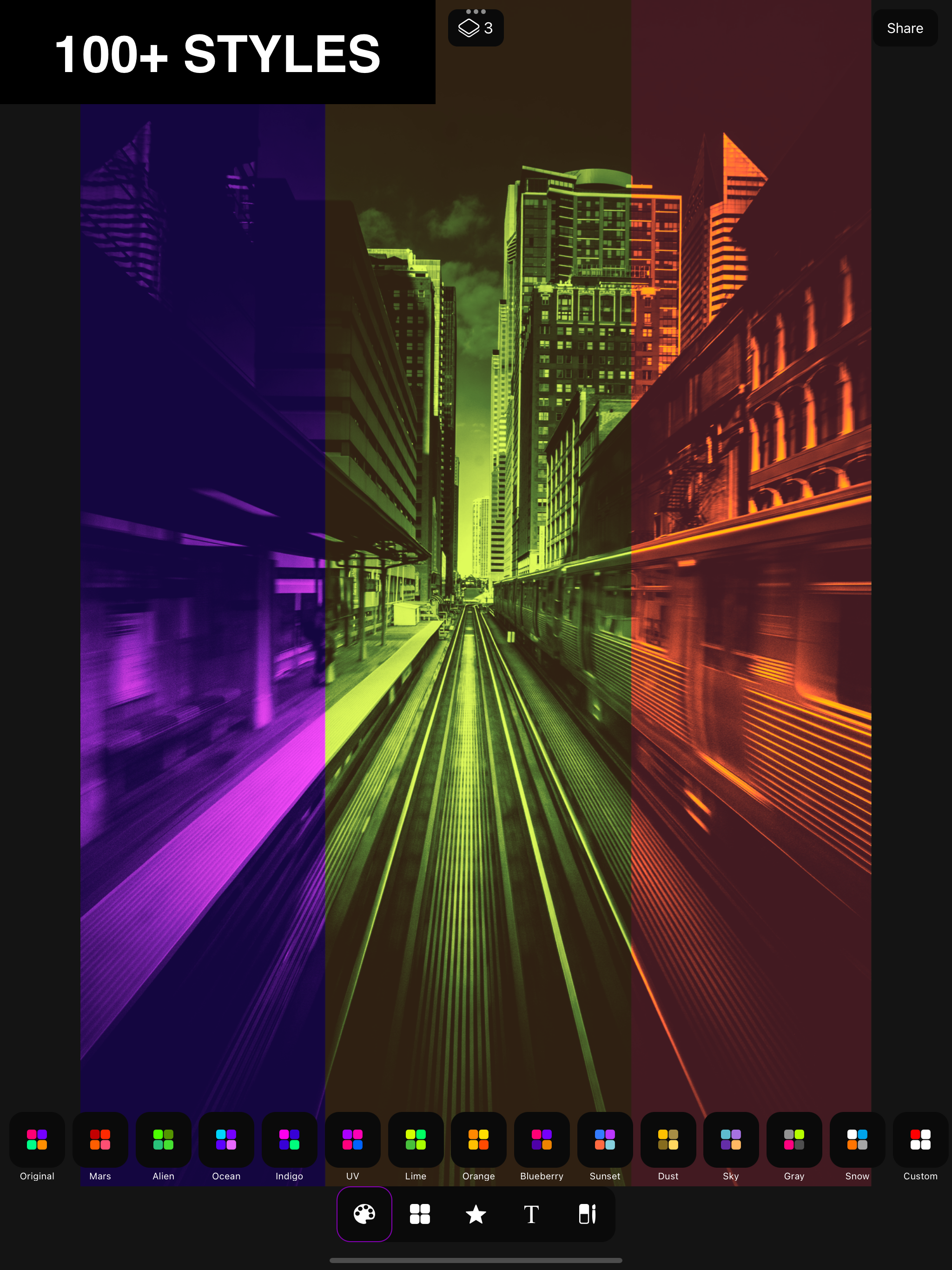 Red – Dark Filters