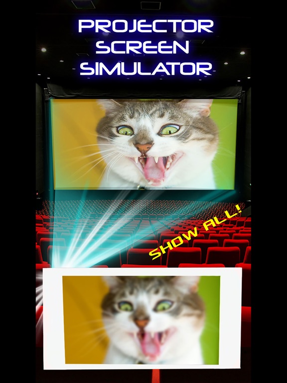 Screenshot #5 pour Projector Screen Simulator