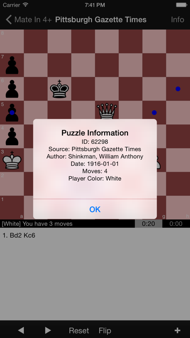 Mate in 4+ Chess Puzzles Screenshot