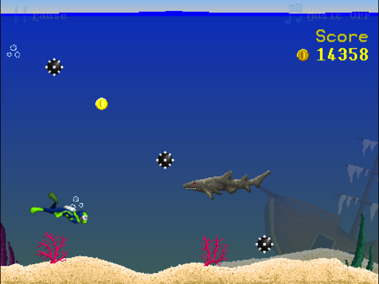 Screenshot #4 pour Diver Dan - Touch & Dive