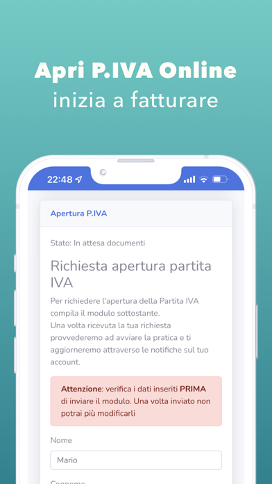 TaxMan - Regime Forfettario Screenshot
