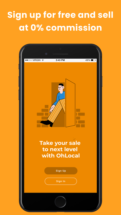 Screenshot #1 pour OhLocal Seller- Sell with Ease