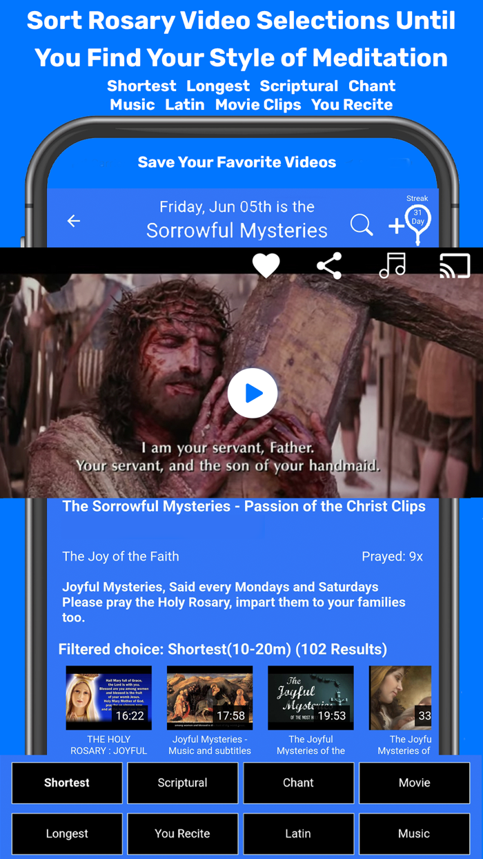 Rosary Experience 3000 Videos