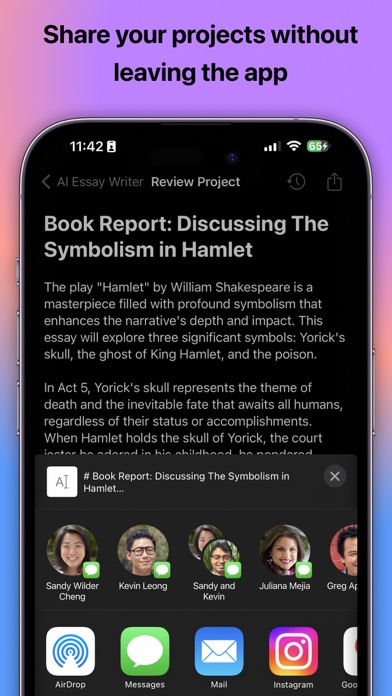 AI Essay Writer Pro Screenshot