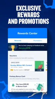fanduel fantasy sports iphone screenshot 2