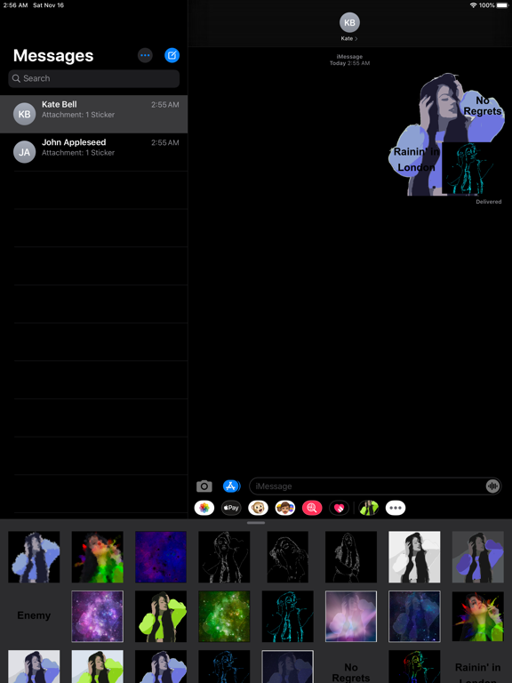 Screenshot #6 pour Jennifer Lauren Stickers