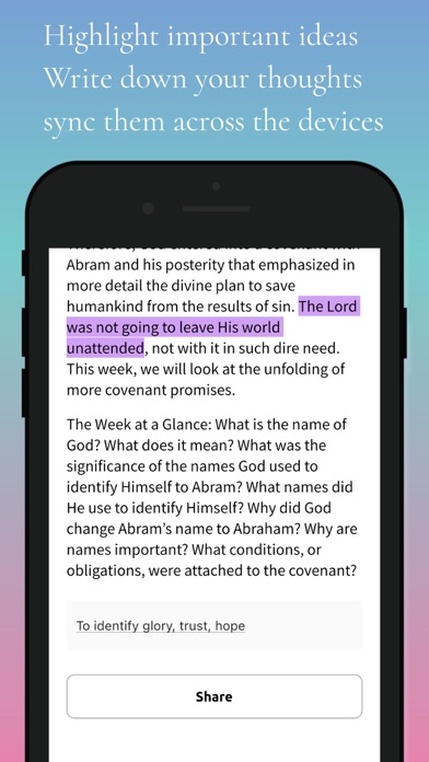 Adventist Devotional  Readings Screenshot