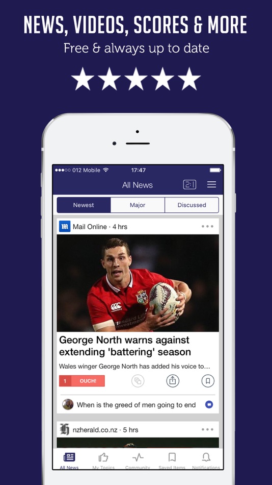 RUGBY.net Six Nations News - 4.0.0 - (iOS)