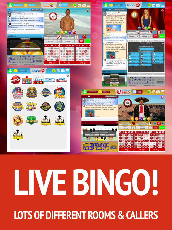 BOOM BINGO: Live Video & Slotsのおすすめ画像1