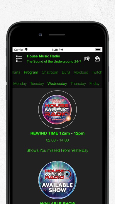 House Music Radio Screenshot