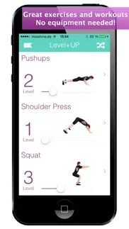 level+up exercise workout iphone screenshot 2