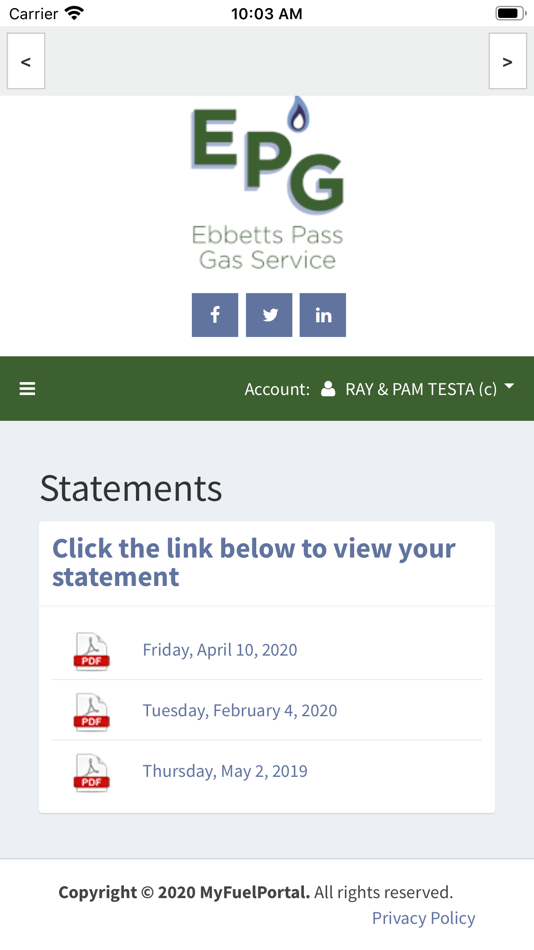 #4. Ebbetts Pass Gas Service (iOS) 由: EDPO, LLC