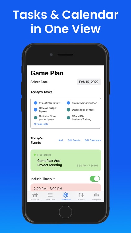 Task Manager & To do: GamePlan screenshot-3