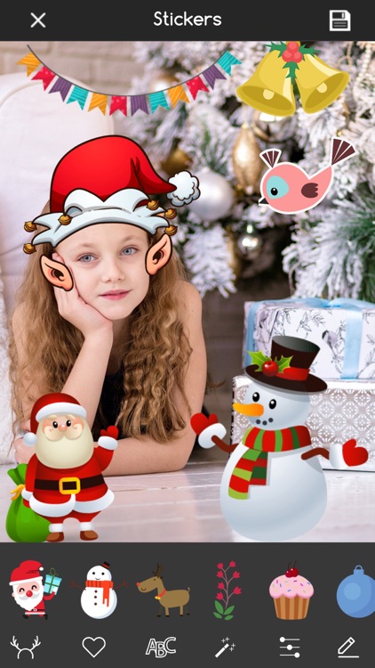 Christmas Photo Editor Sticker screenshot-3