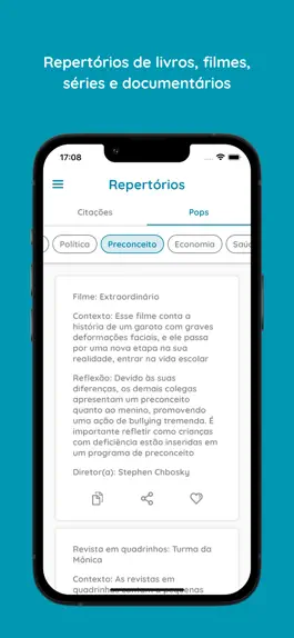 Game screenshot Citaí - Citações e Propostas apk