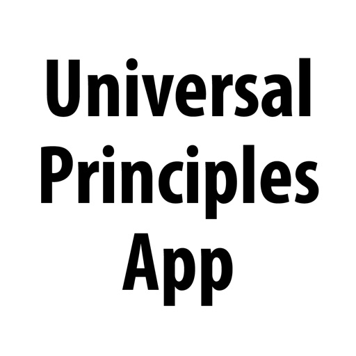 Universal Principles